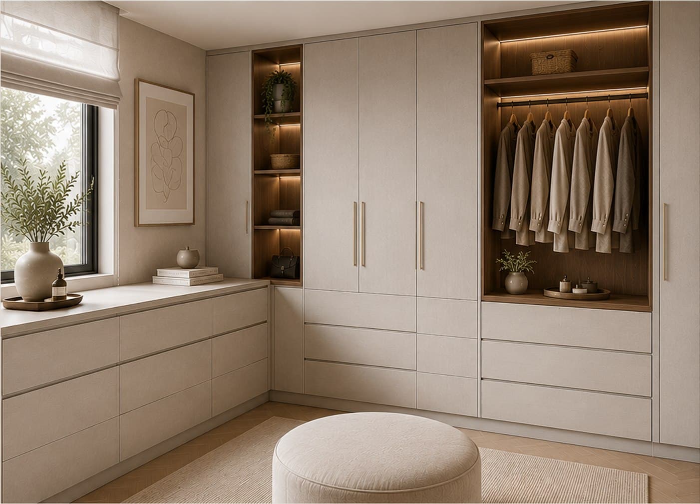 Scandinavian collection in a real interior